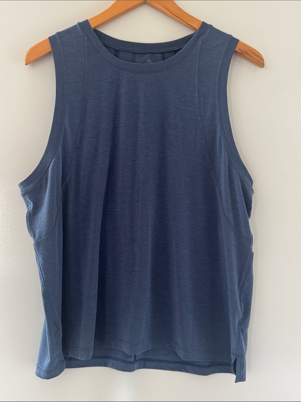 Sweaty Betty Relaxed Crewneck Tank Top Womens XL Blue